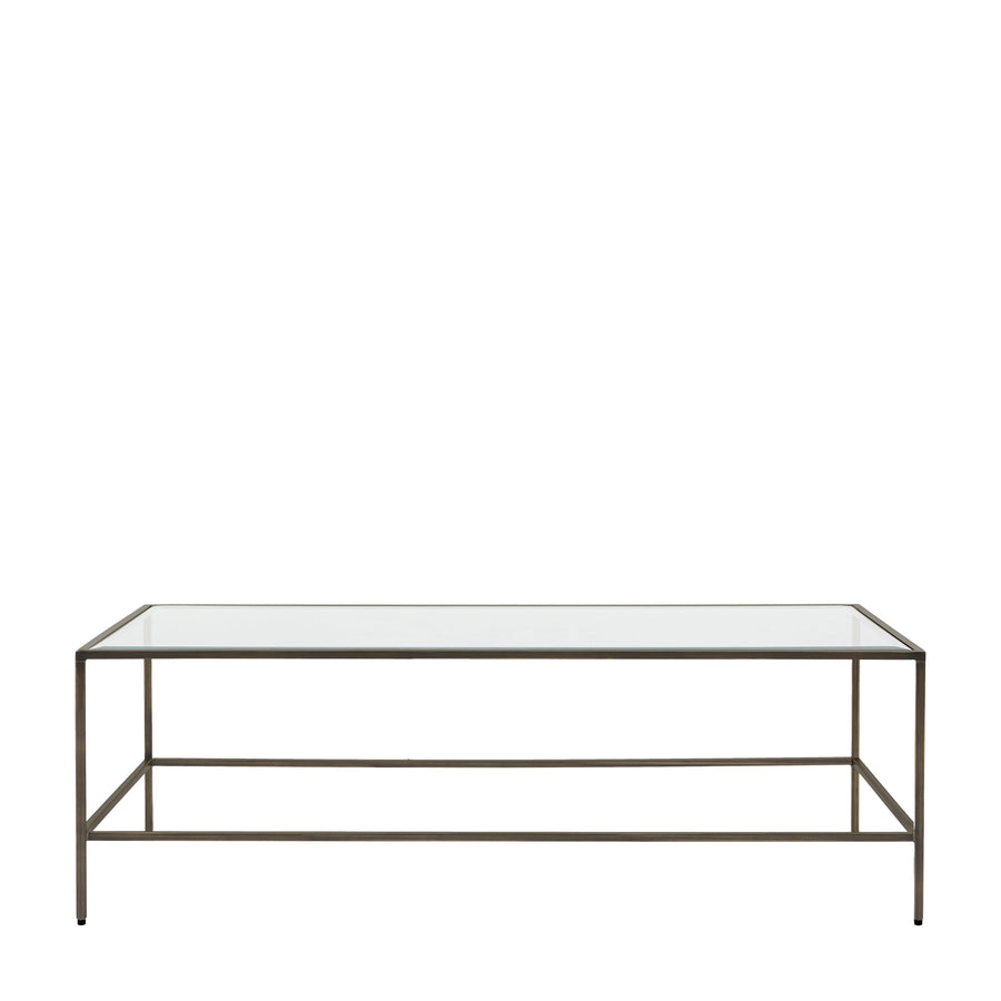 Rothbury Coffee Table Bronze 1200x650x400mm