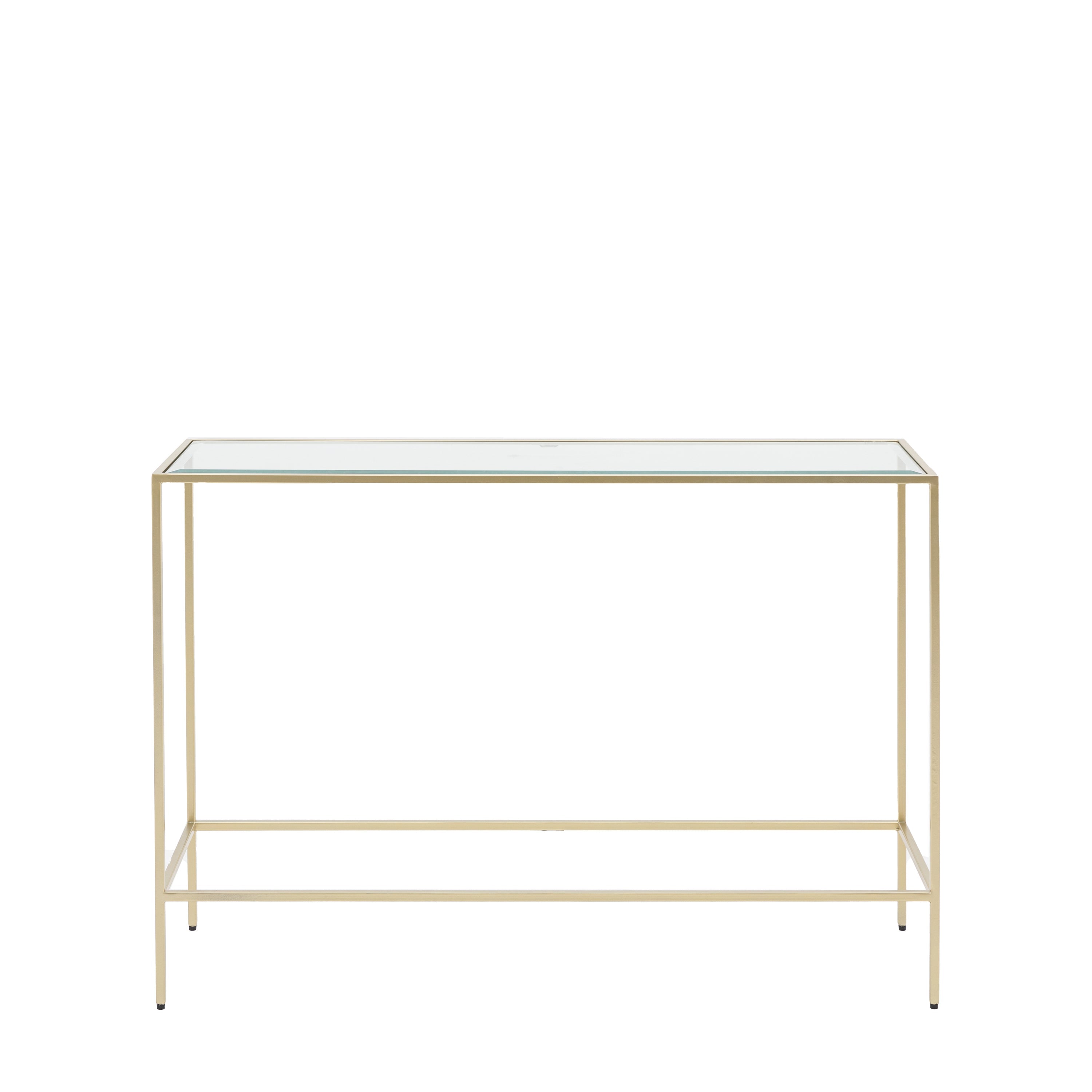 Rothbury Console Table Champagne 1100x350x760mm