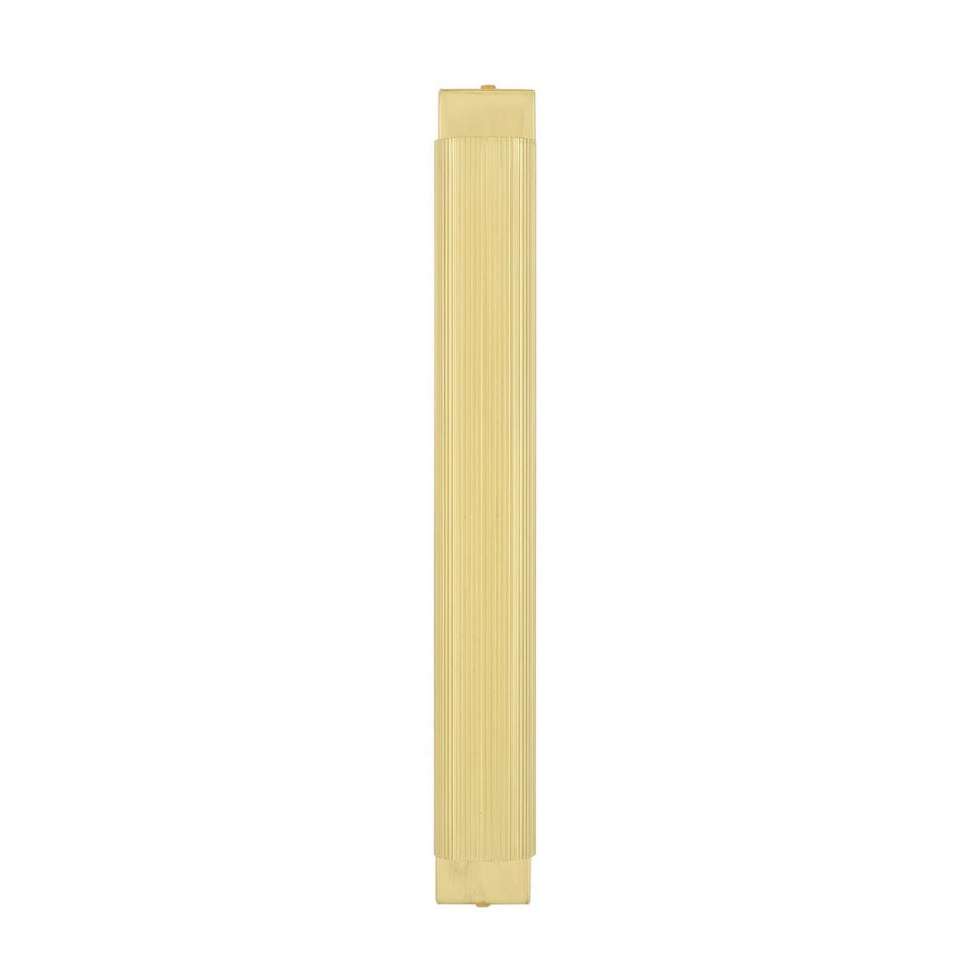 Royce Reeded Brass Wall Light - Mullan Lighting