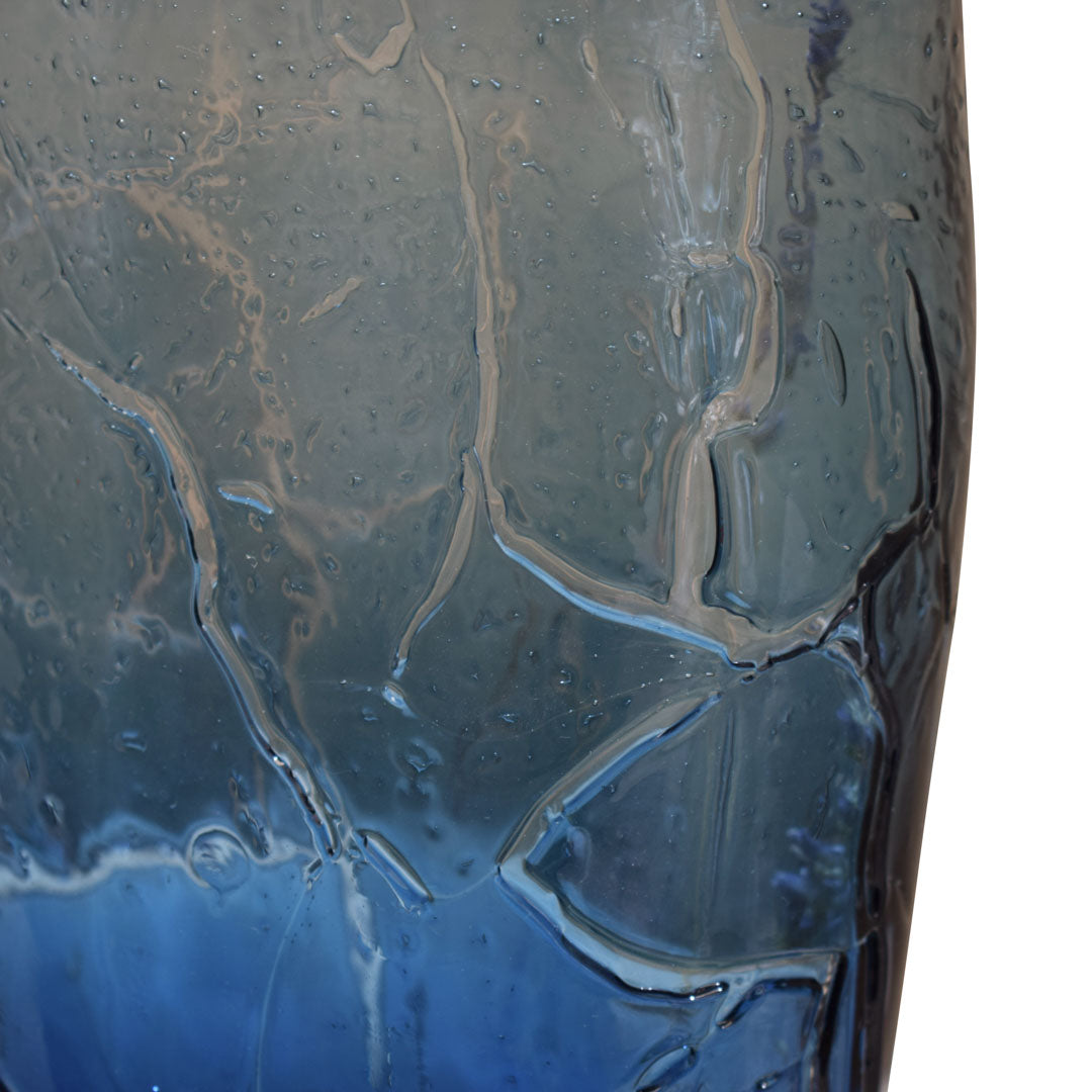 Rudd Vase in tinted blue — alternative angle