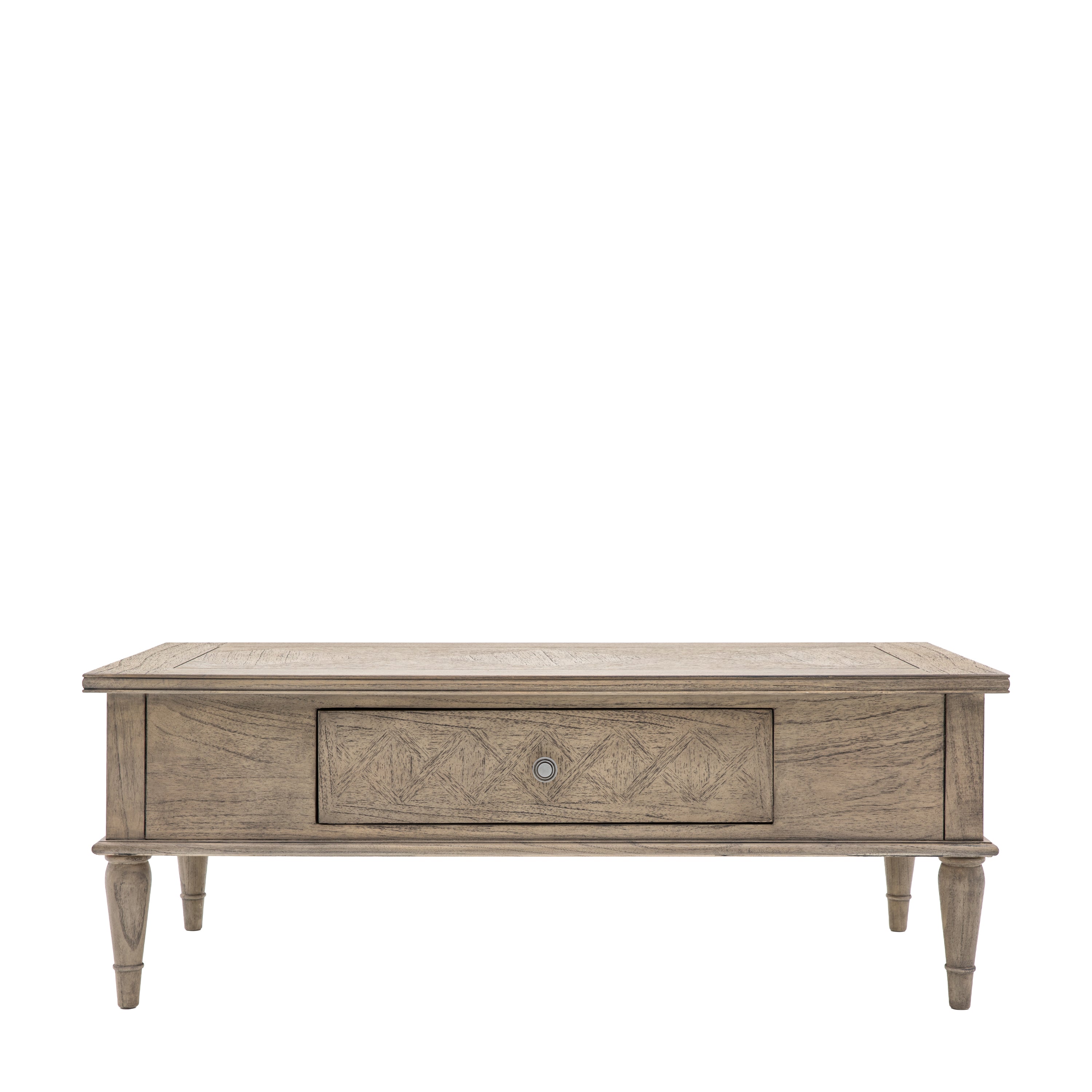 Rustique Push Drawer Coffee Table