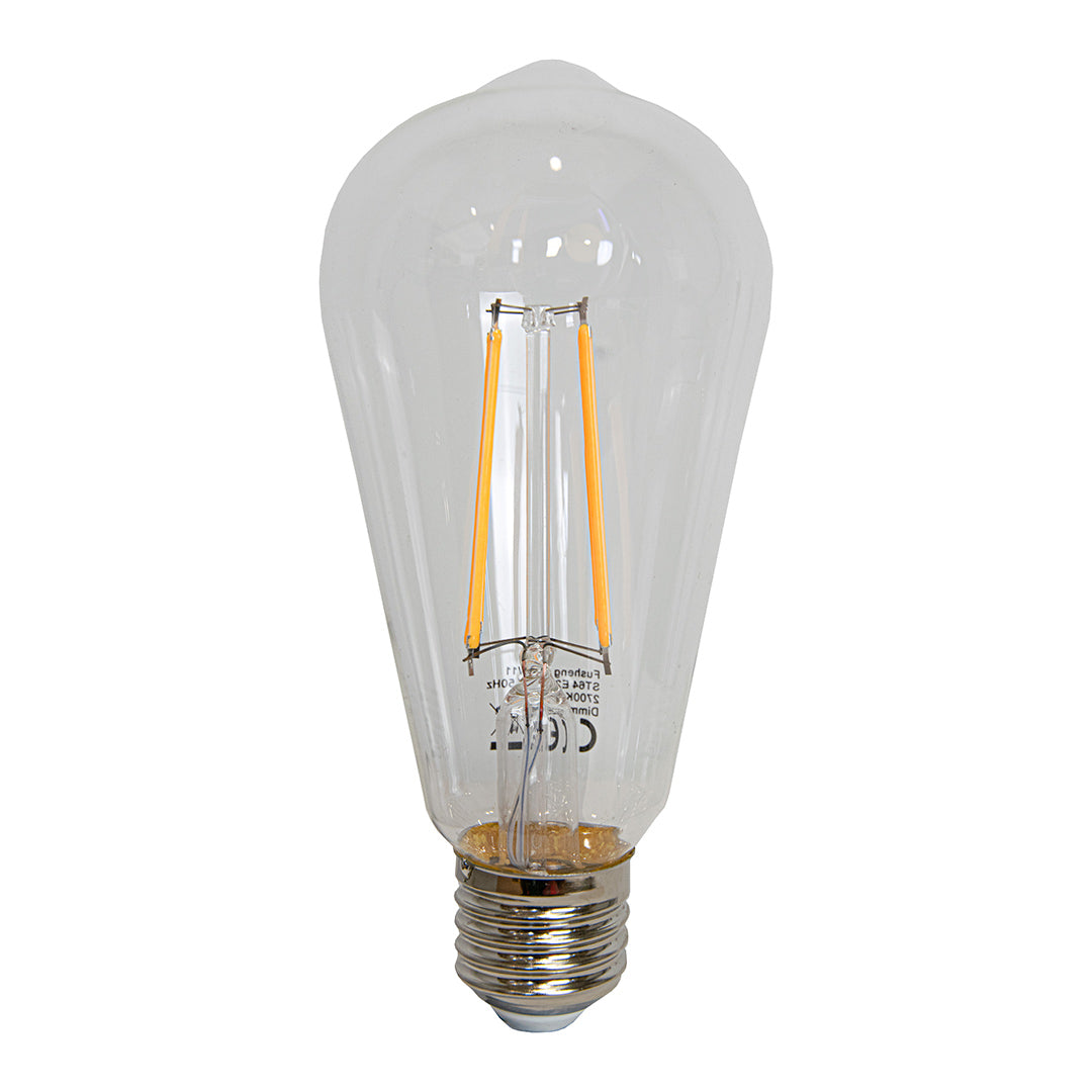 ST64 Straight Filament Bulb E27 240V 6W