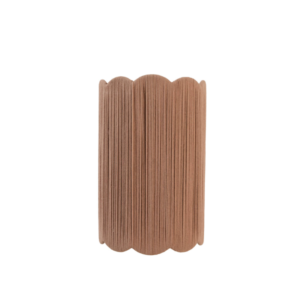 Siva Wall Lamp – Dusky Pink & Terracotta