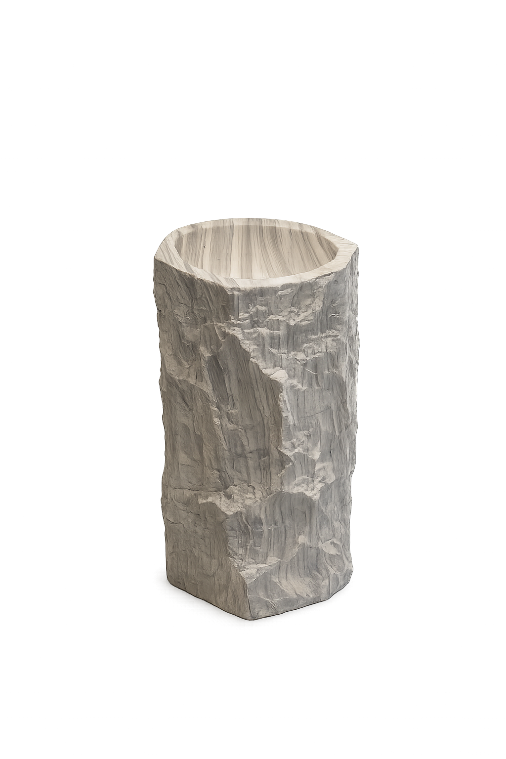 Monolith Freestanding Stone-Resin Basin