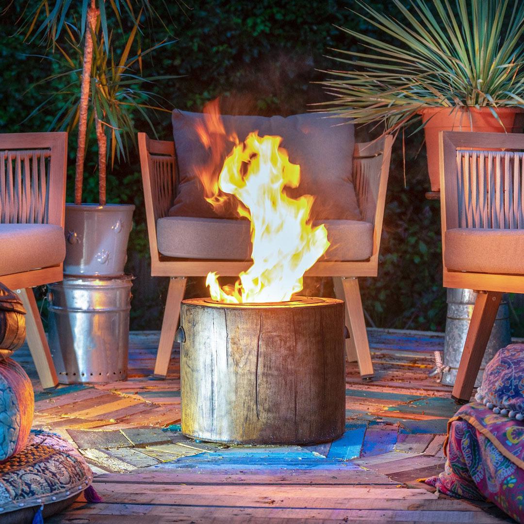 Smokeless Eco Friendly Fire Pit - Wood - El Fuego