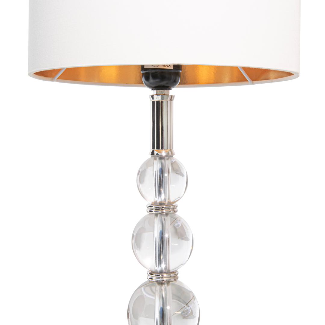 Sophia Table Lamp - Nickel - Base Only