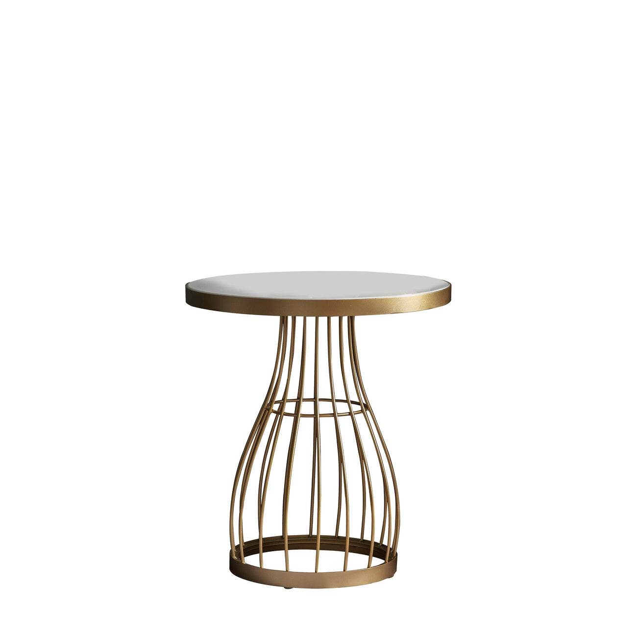 Southgate Side Table Champagne 500x500x550mm