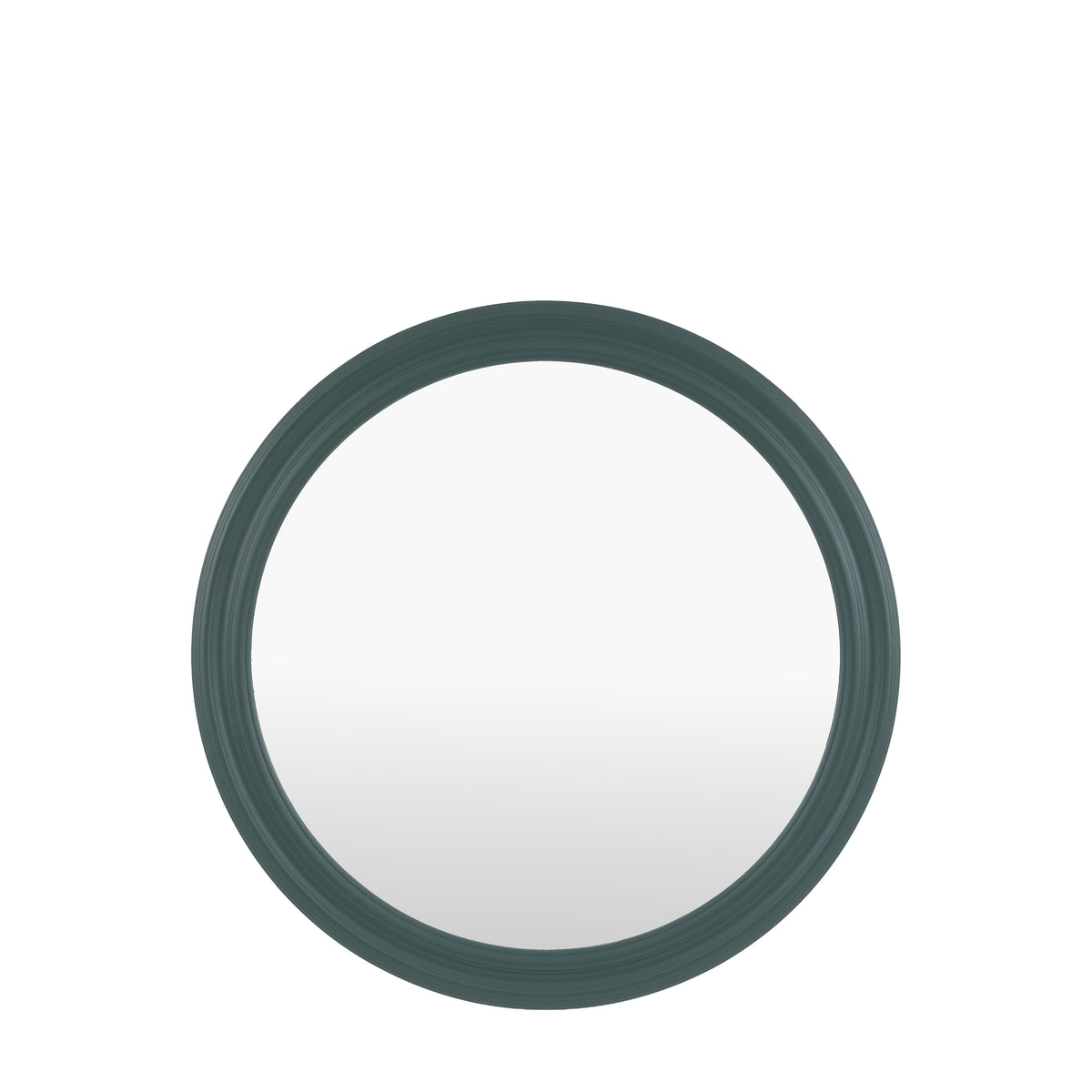 Suffolk Round Mirror Green Large