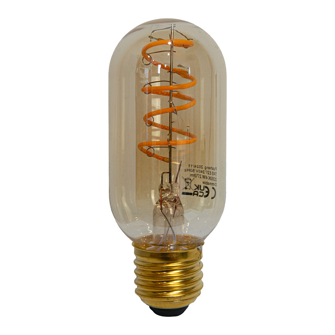 T45 Soft Filament Bulb E27 240V 4W