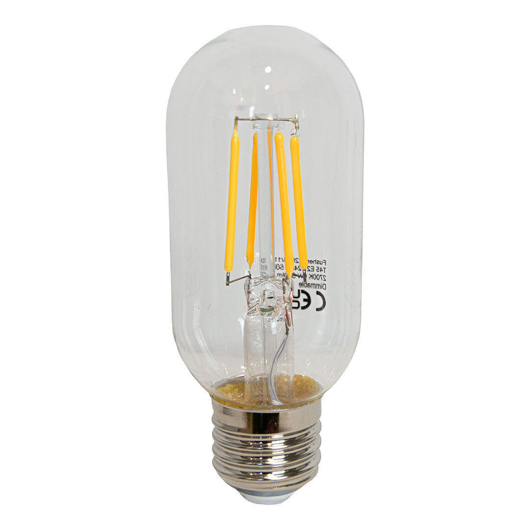 T45 Straight Filament Bulb E27 240V 6W