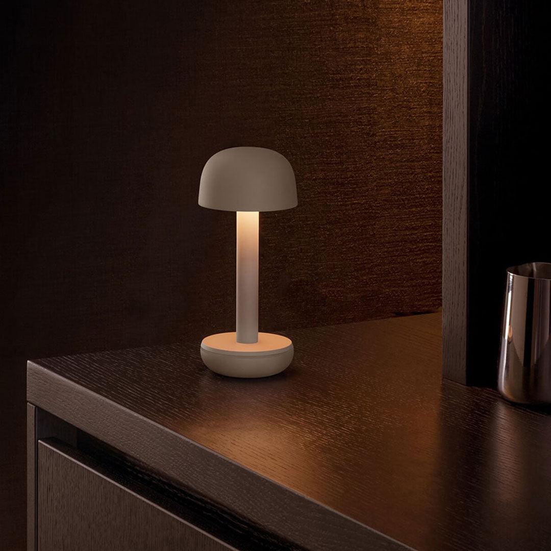 TWO Cordless Table Lamp - Beige