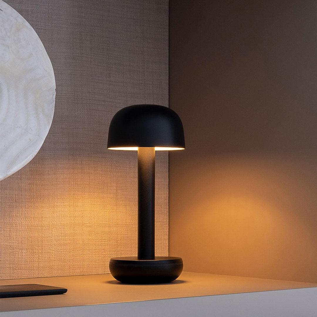 TWO Cordless Table Lamp - Black