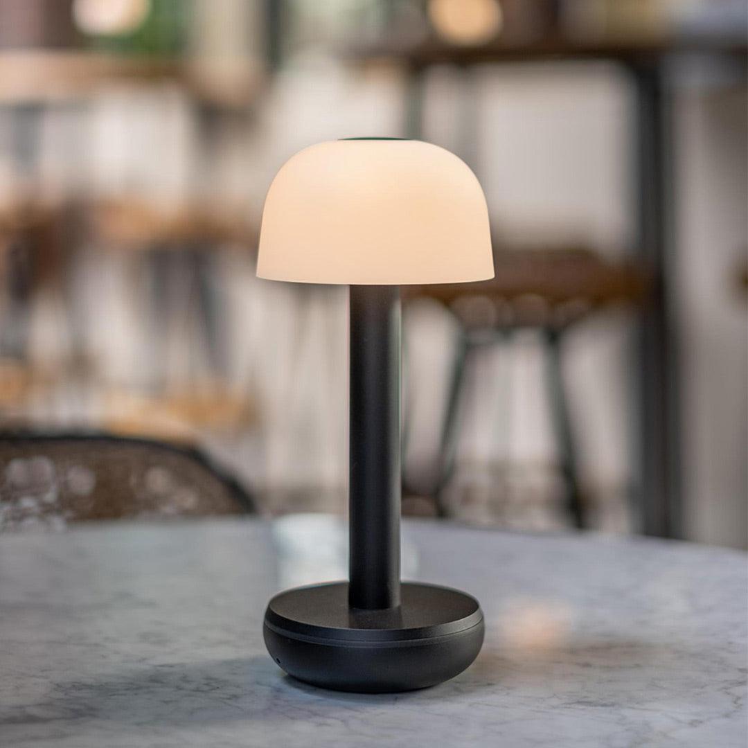 TWO Cordless Table Lamp - Black