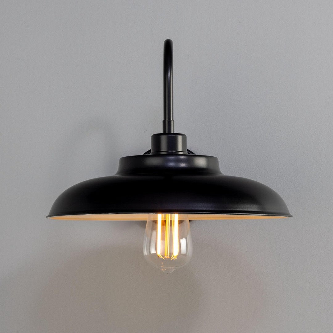 Telal Swan Neck Wall Light - Black