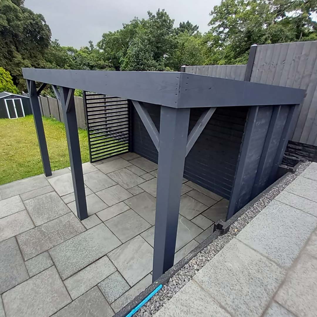 Thornley Open Pent Gazebo