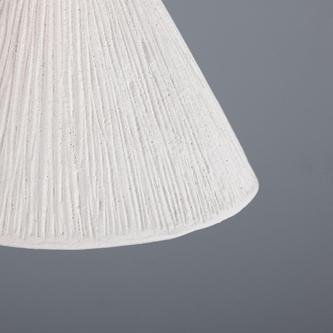 Tilia Organic Ceramic Cone Pendant Light