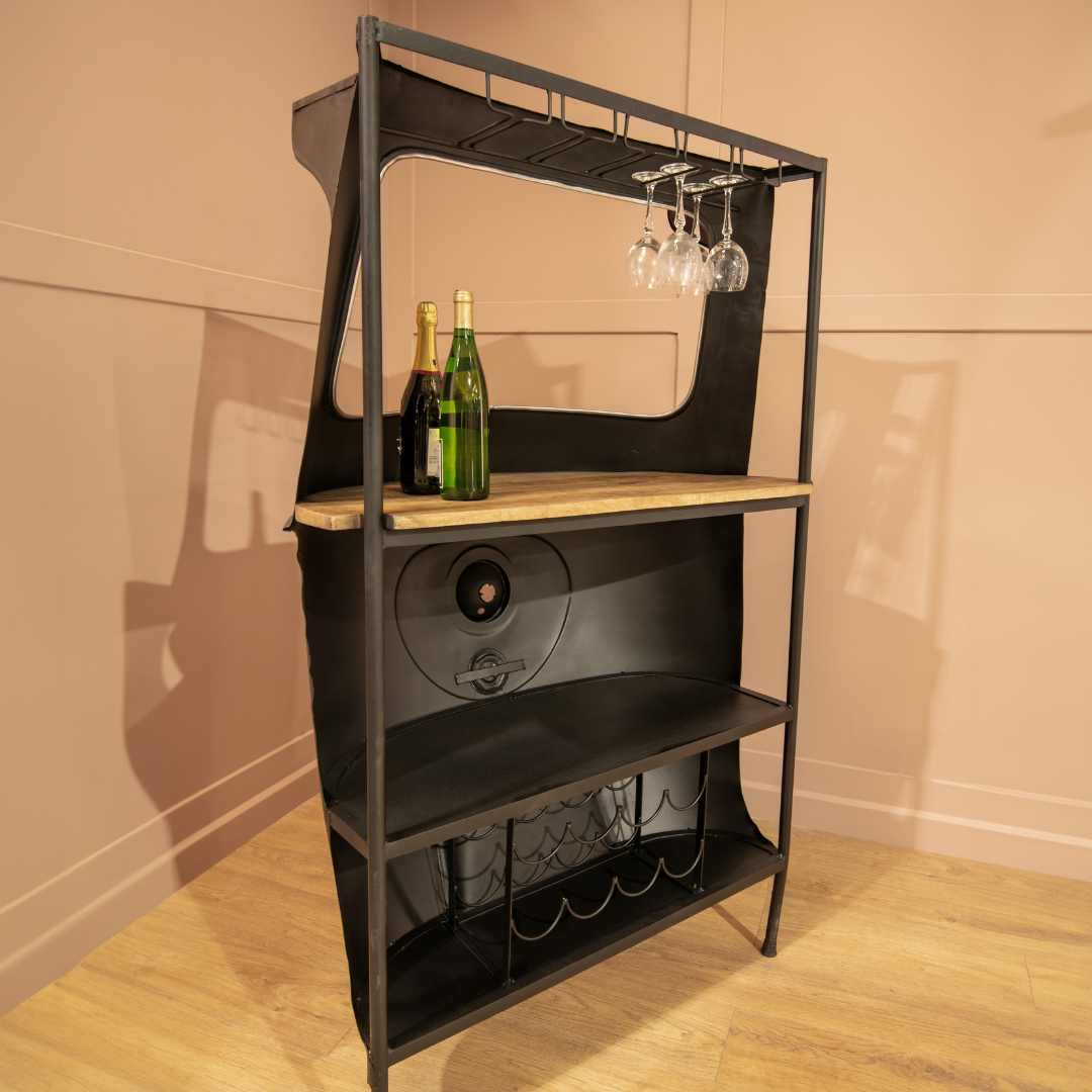 Tuk Tuk Bar - Antique Silver