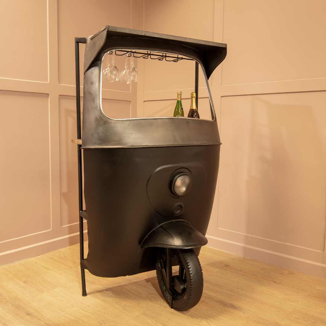 Tuk Tuk Bar - Antique Silver