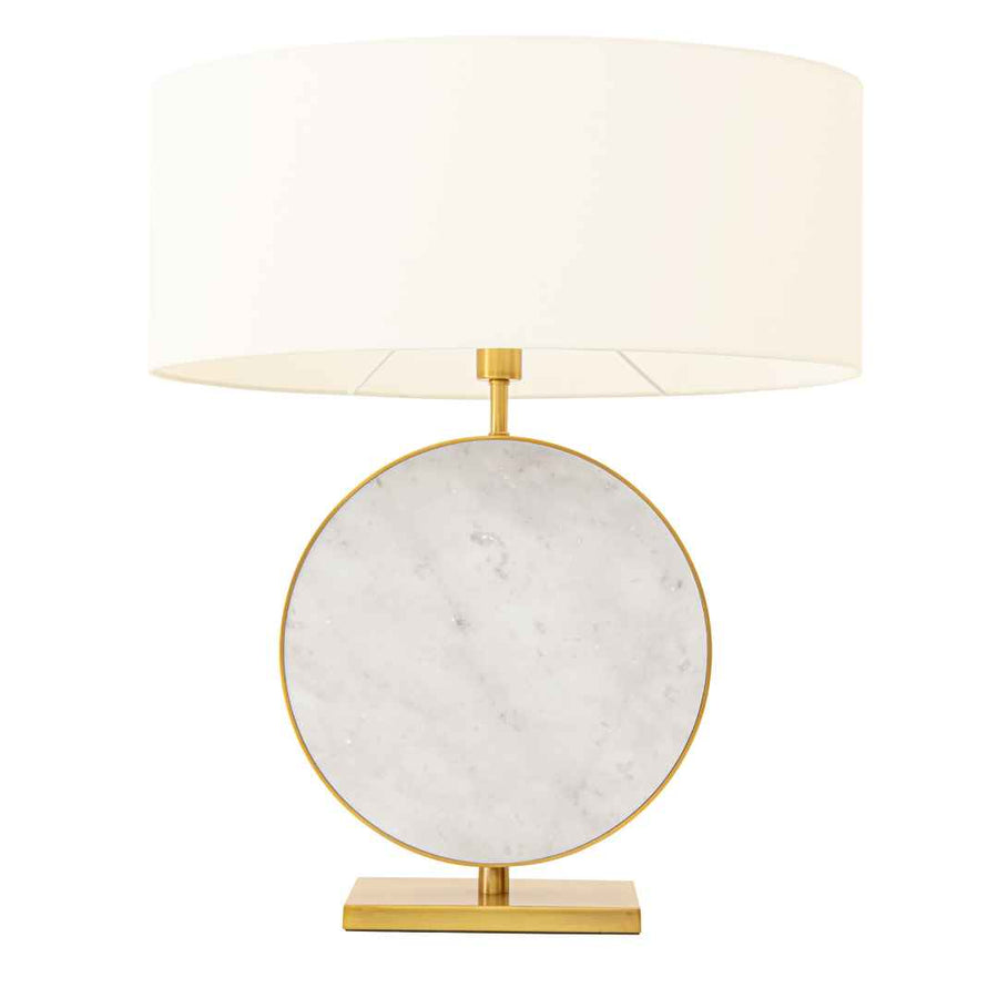 Valery Table Lamp in antique brass — detail
