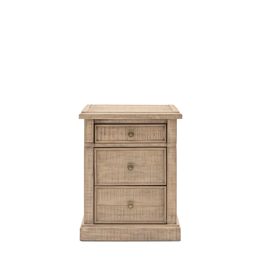 Vancouver 3 Drawer Bedside