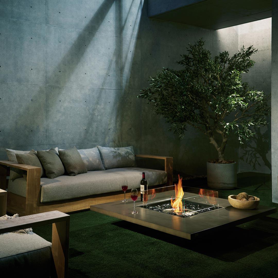 Vertigo Fire Pit Table - EcoSmart Fire