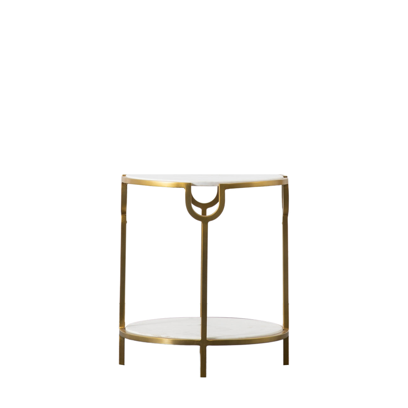 Weston Side Table White Marble