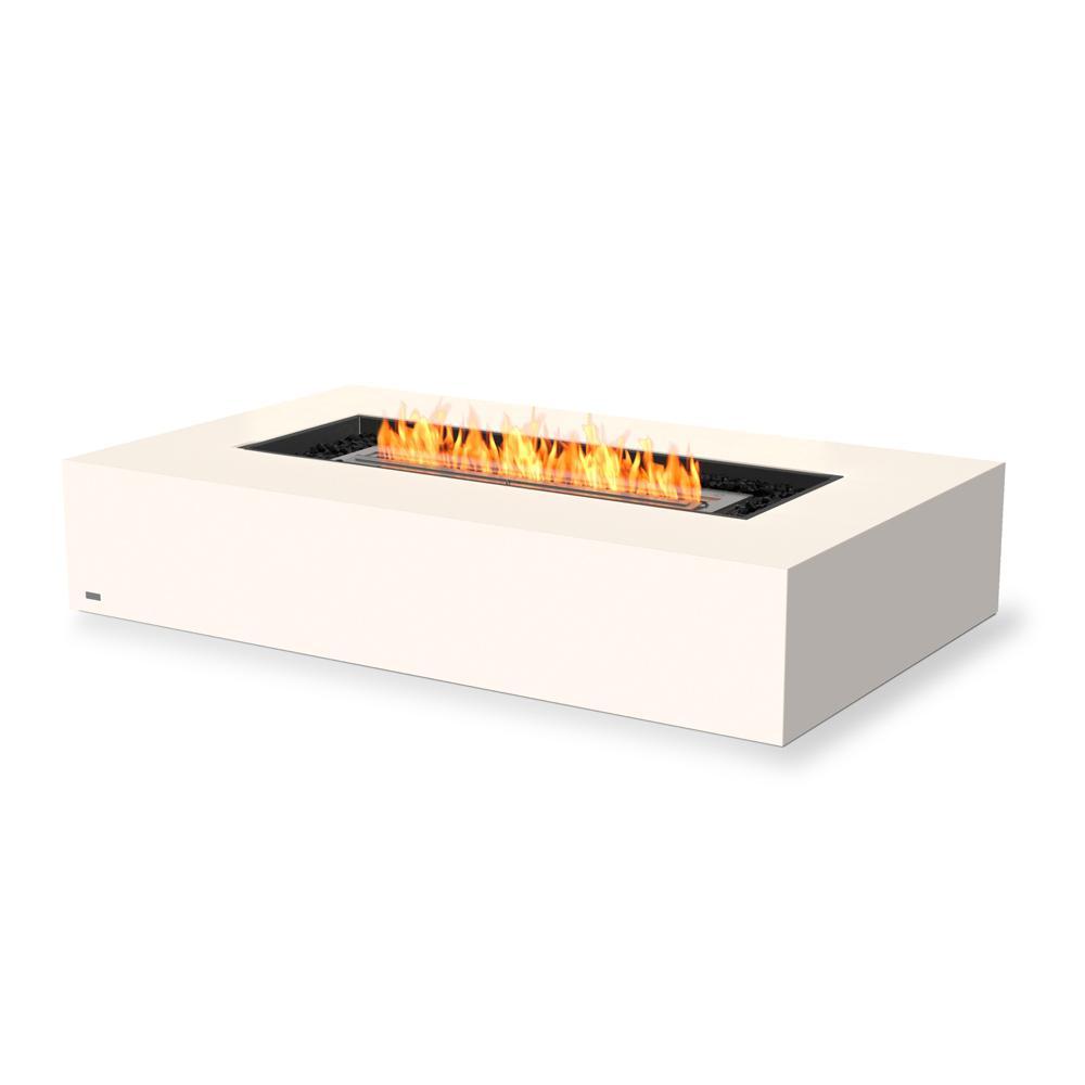 Wharf 65 Fire Pit Table - Bone - EcoSmart Fire