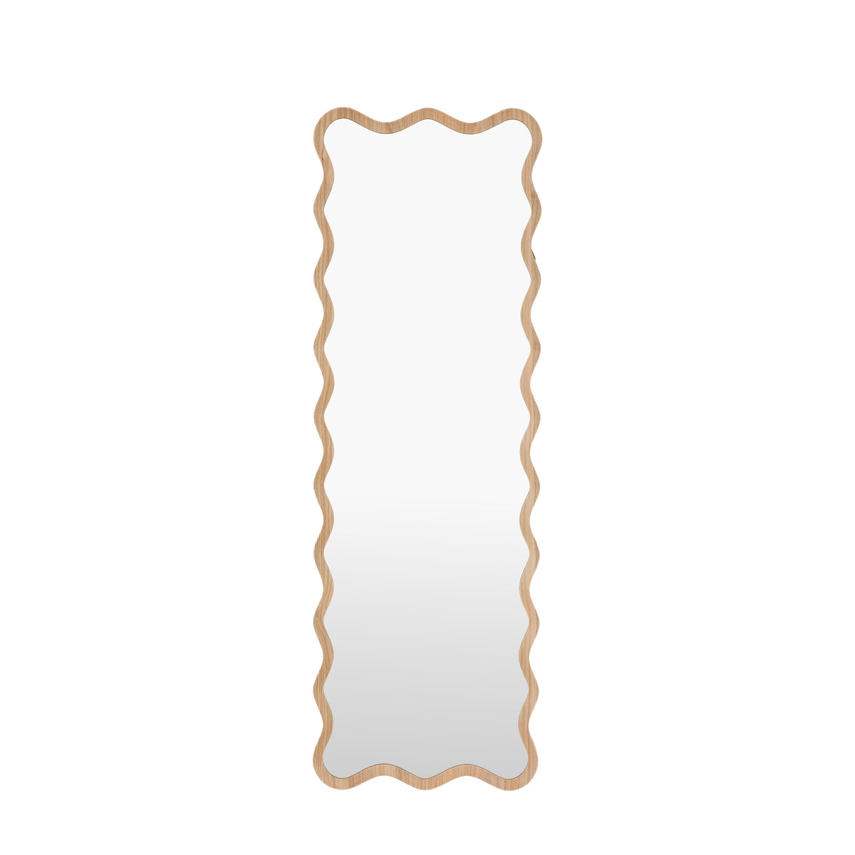 Wiggle Leaner Mirror Oak
