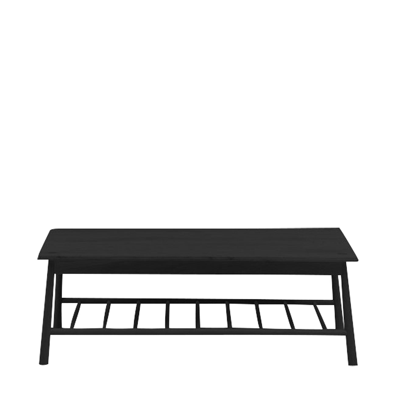 Wycombe Rectangular Coffee Table Black 1200x650x425mm