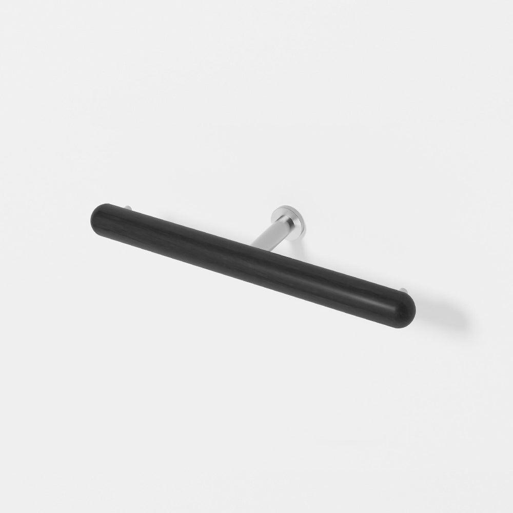 Yoku Double Toilet Roll Holder - Dark Oak