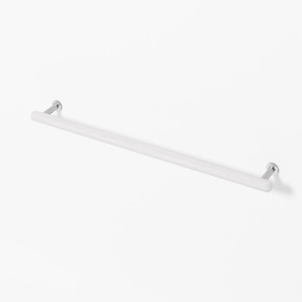 Yoku Single Towel Rail - Oyster