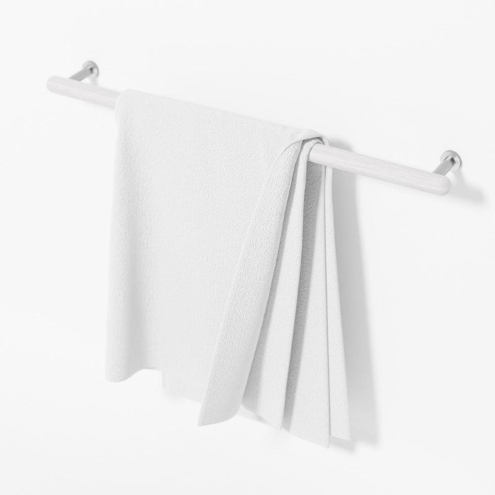 Yoku Single Towel Rail - Oyster
