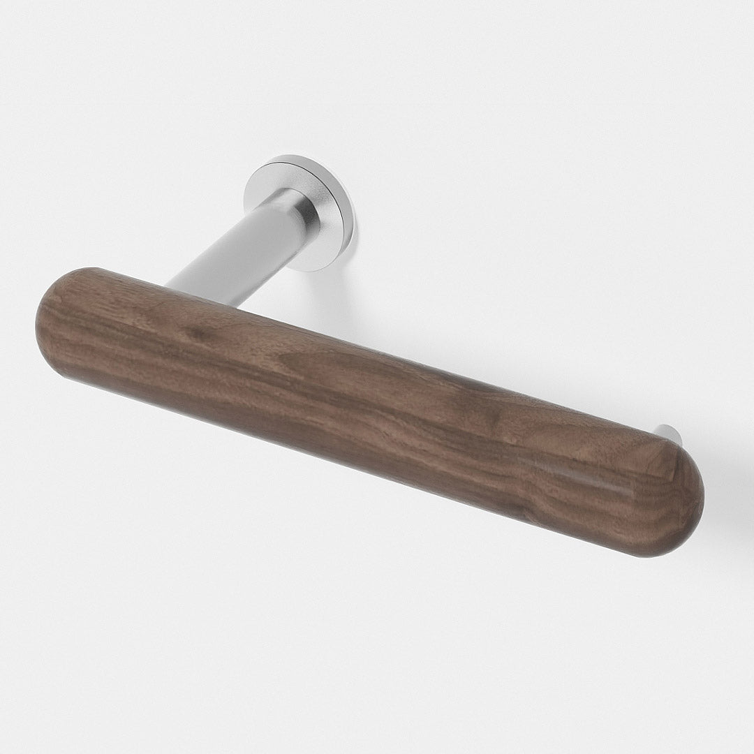 Yoku Toilet Roll Holder - Walnut