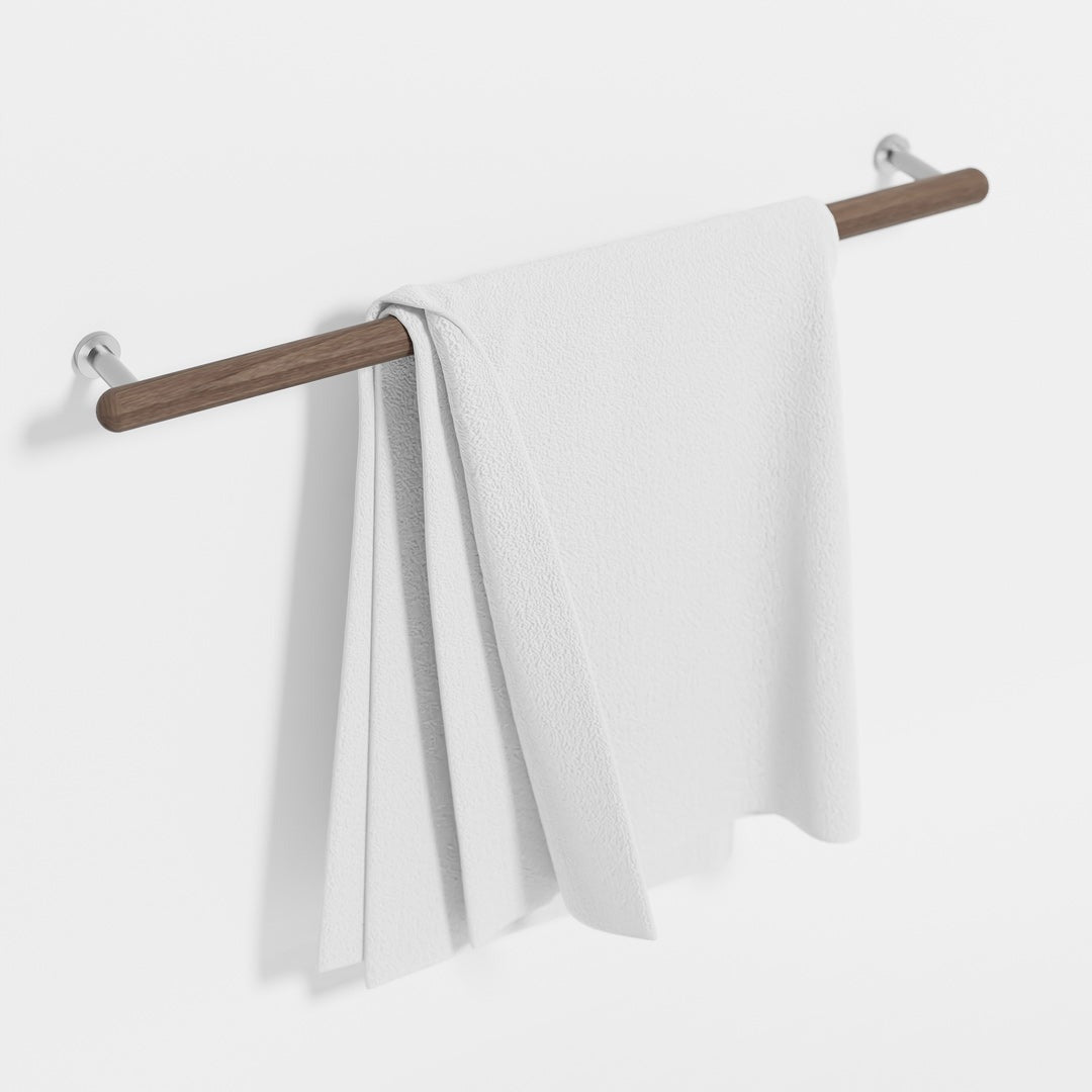Yoku Towel Rail - Walnut