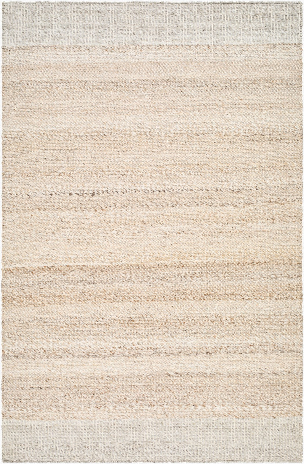 Abby Hand Woven Neutral Rug – 366 x 274 cm