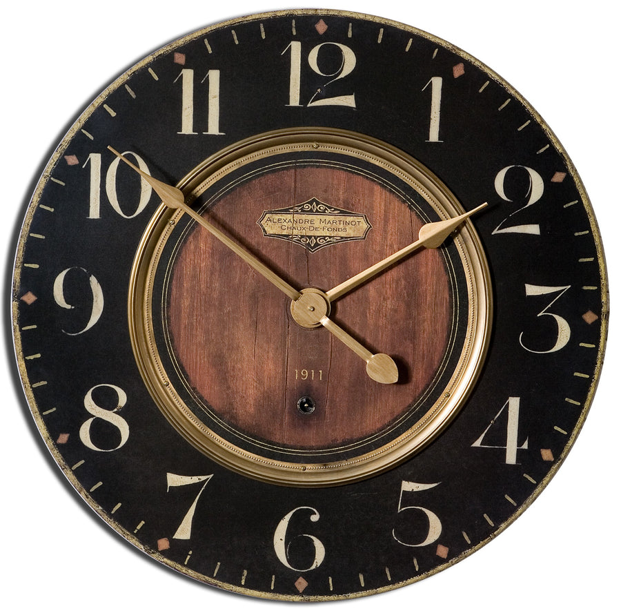 Alexandre Martinot 23 Inch Wall Clock