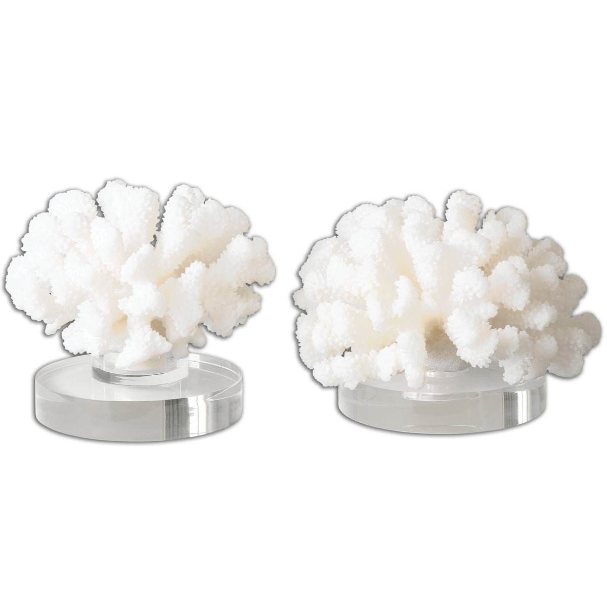Hard Coral Sculptures – Set of 2