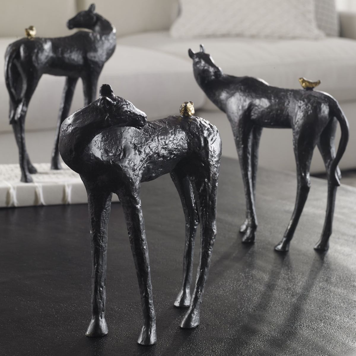 Hello Friend Horse Sculpture