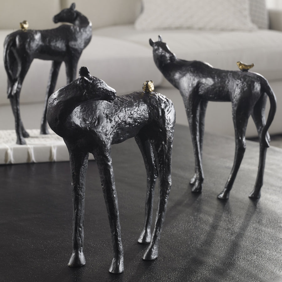 Hello Friend Horse Sculpture