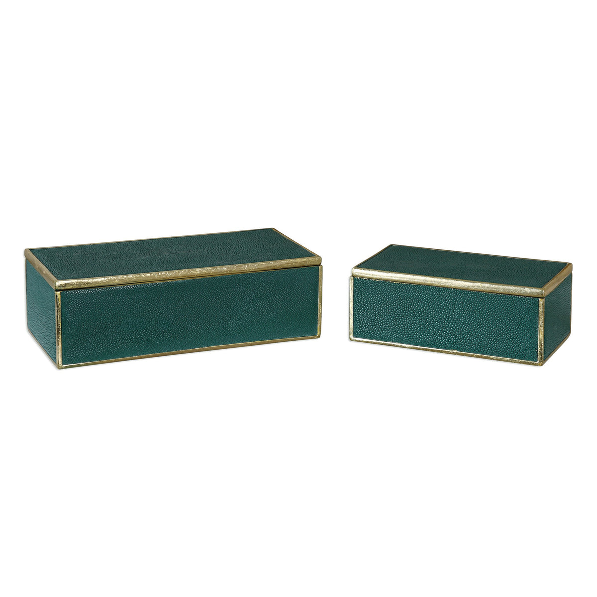 Karis Emerald Green Boxes – Set of 2