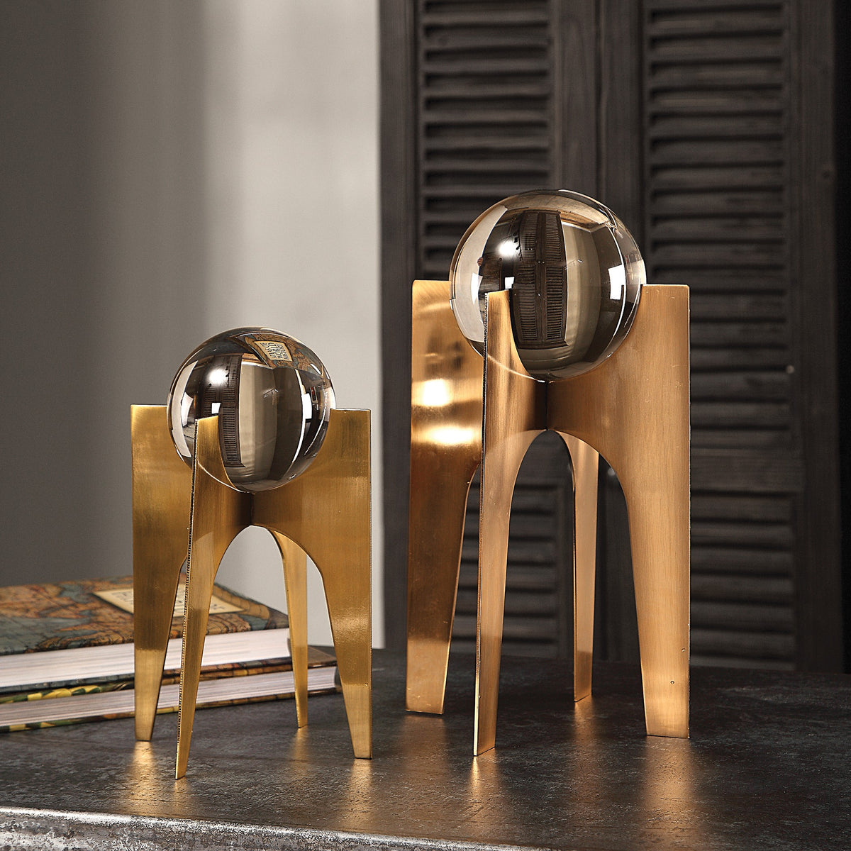Ellianna Crystal Spheres – Set of 2
