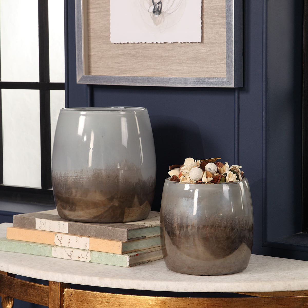 Tinley Blown Glass Bowls – Set of 2