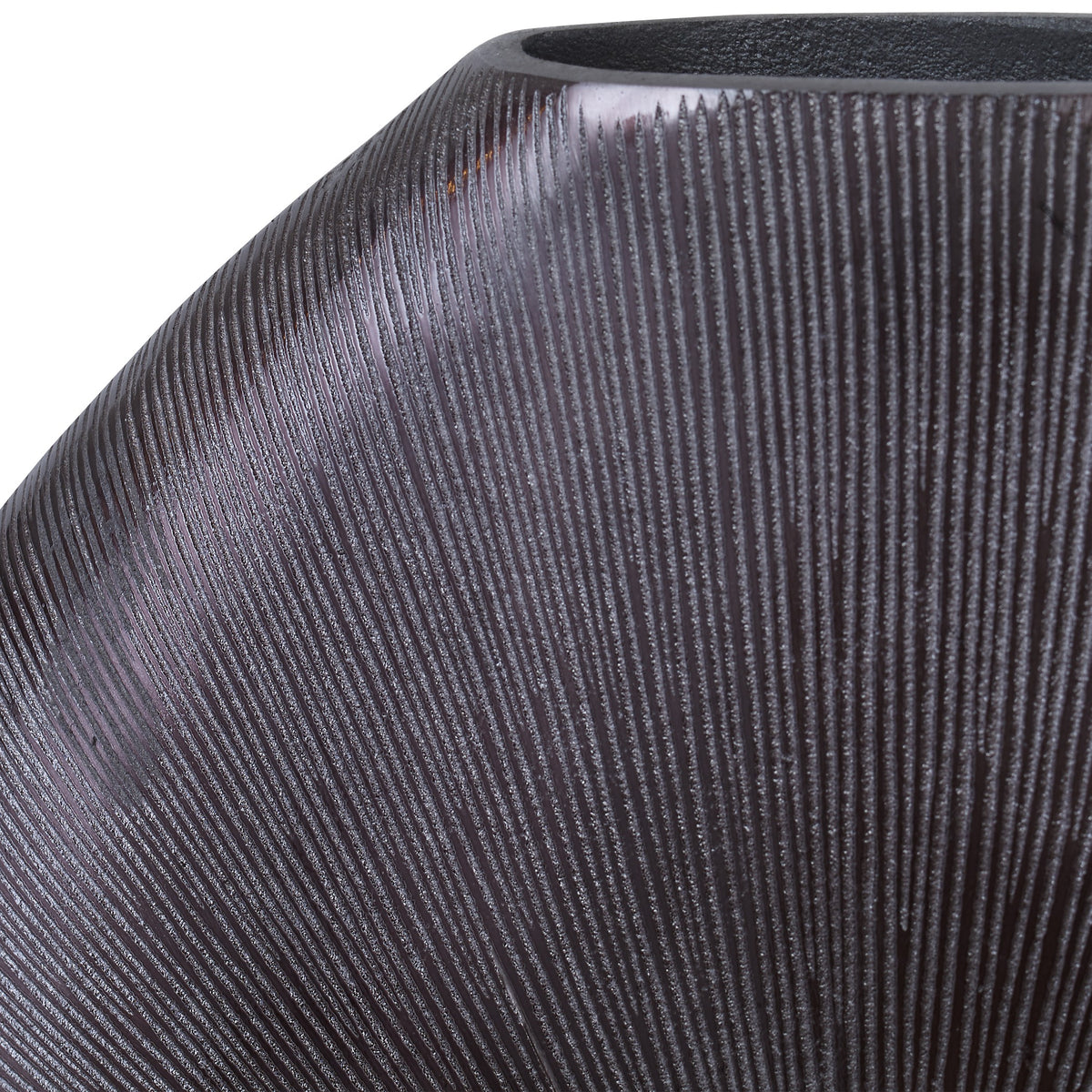 Gretchen Black Nickel Vase