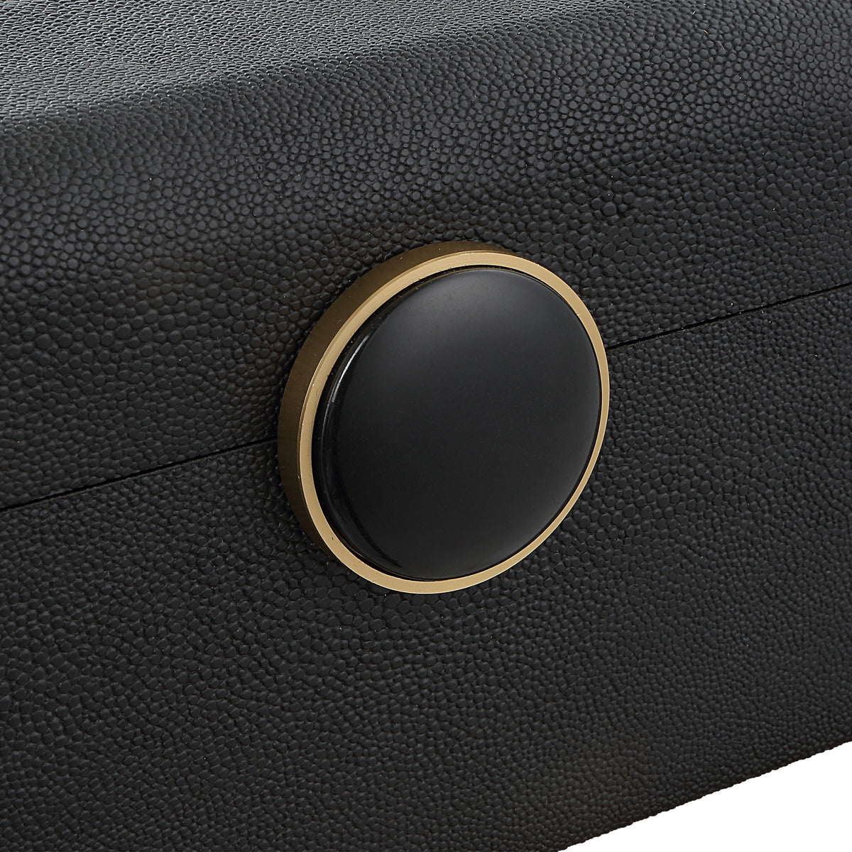 Lalique Black Shagreen Box