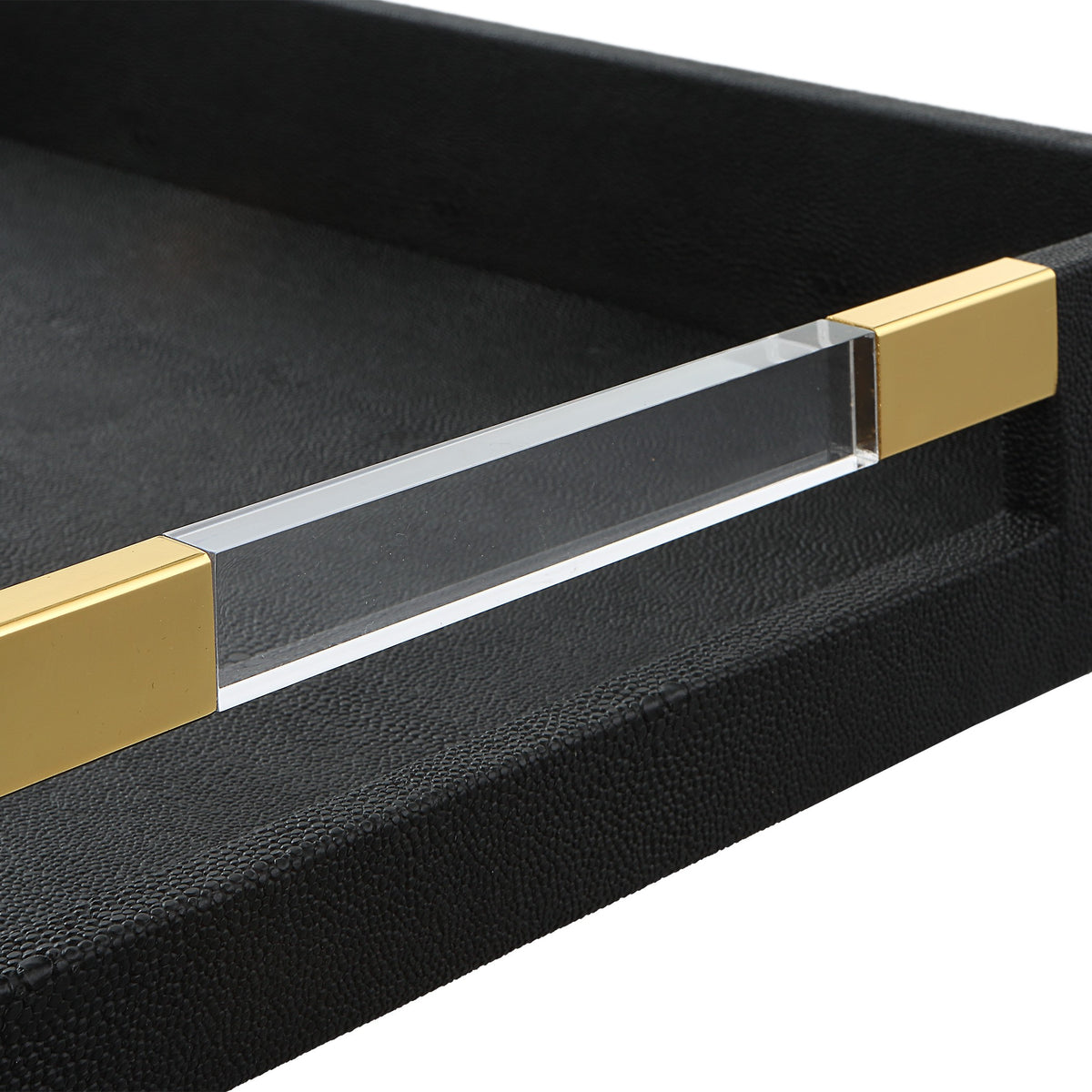 Wessex Black Shagreen Tray