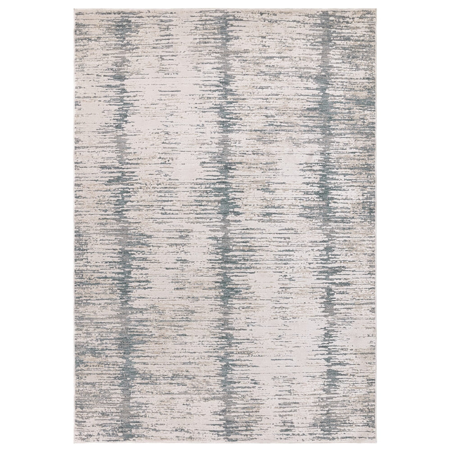 Anders shimmering boho rug shown in full on a plain background