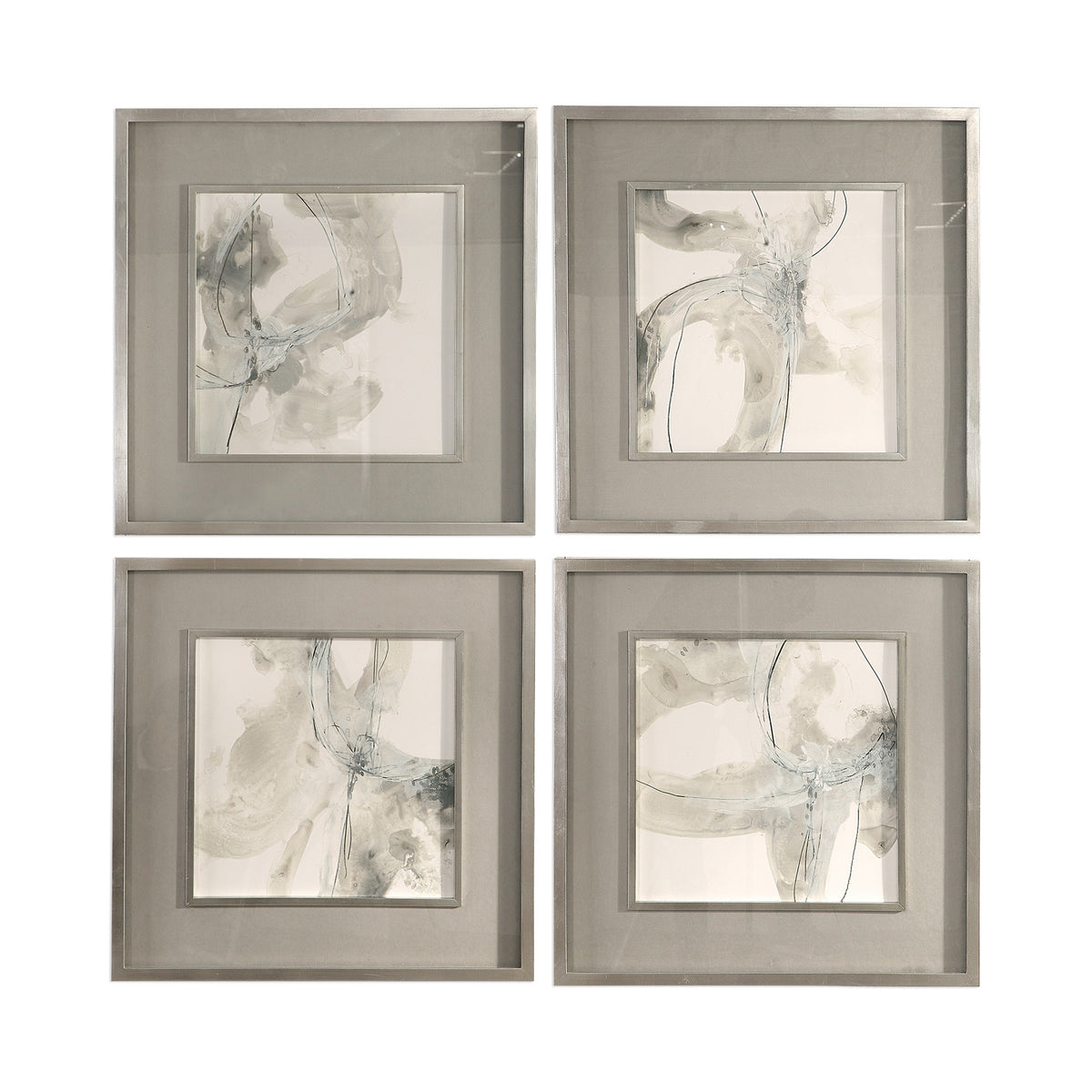 Divination Abstract Art – Set of 4