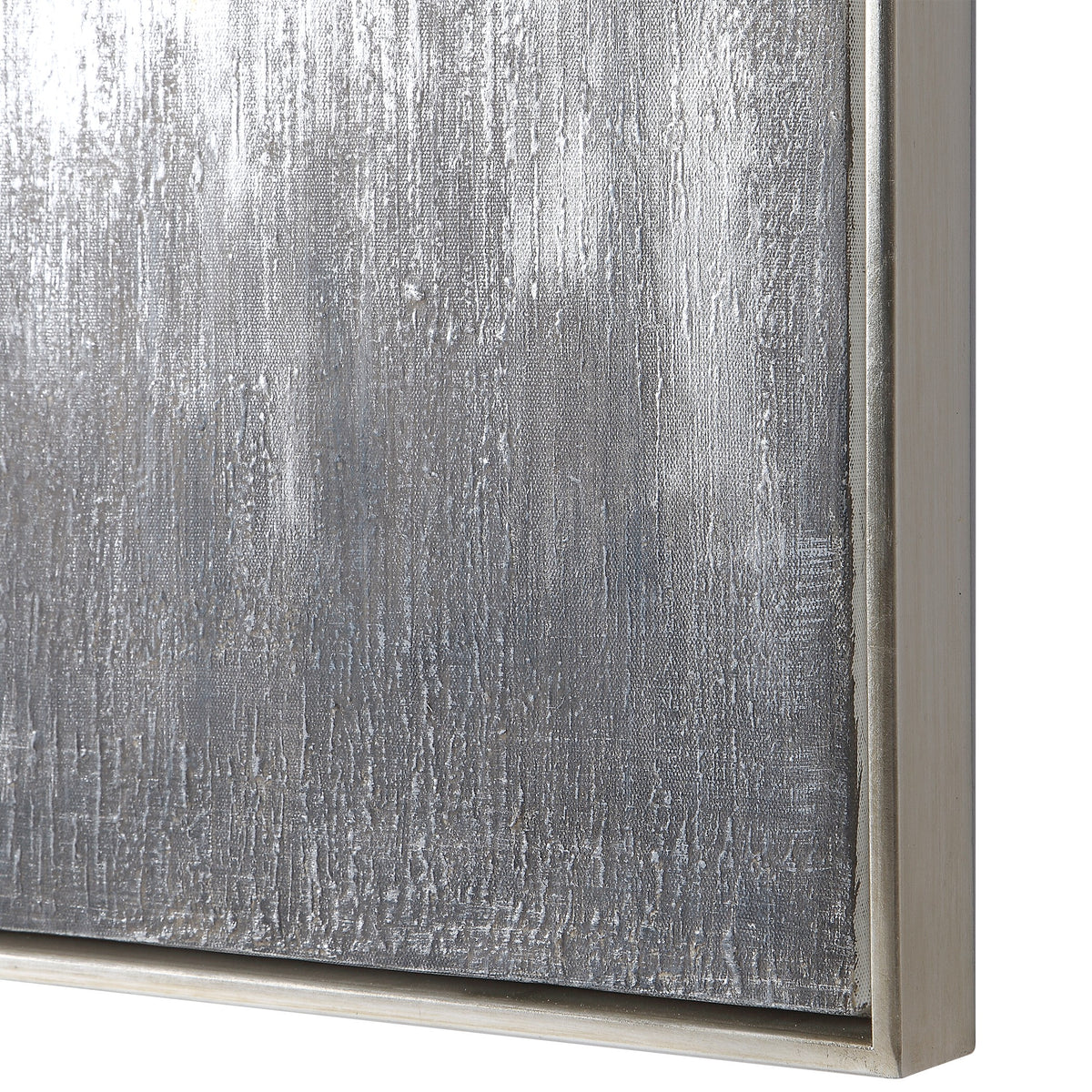 Gray Showers Hand Painted Canvases – Set of 3
