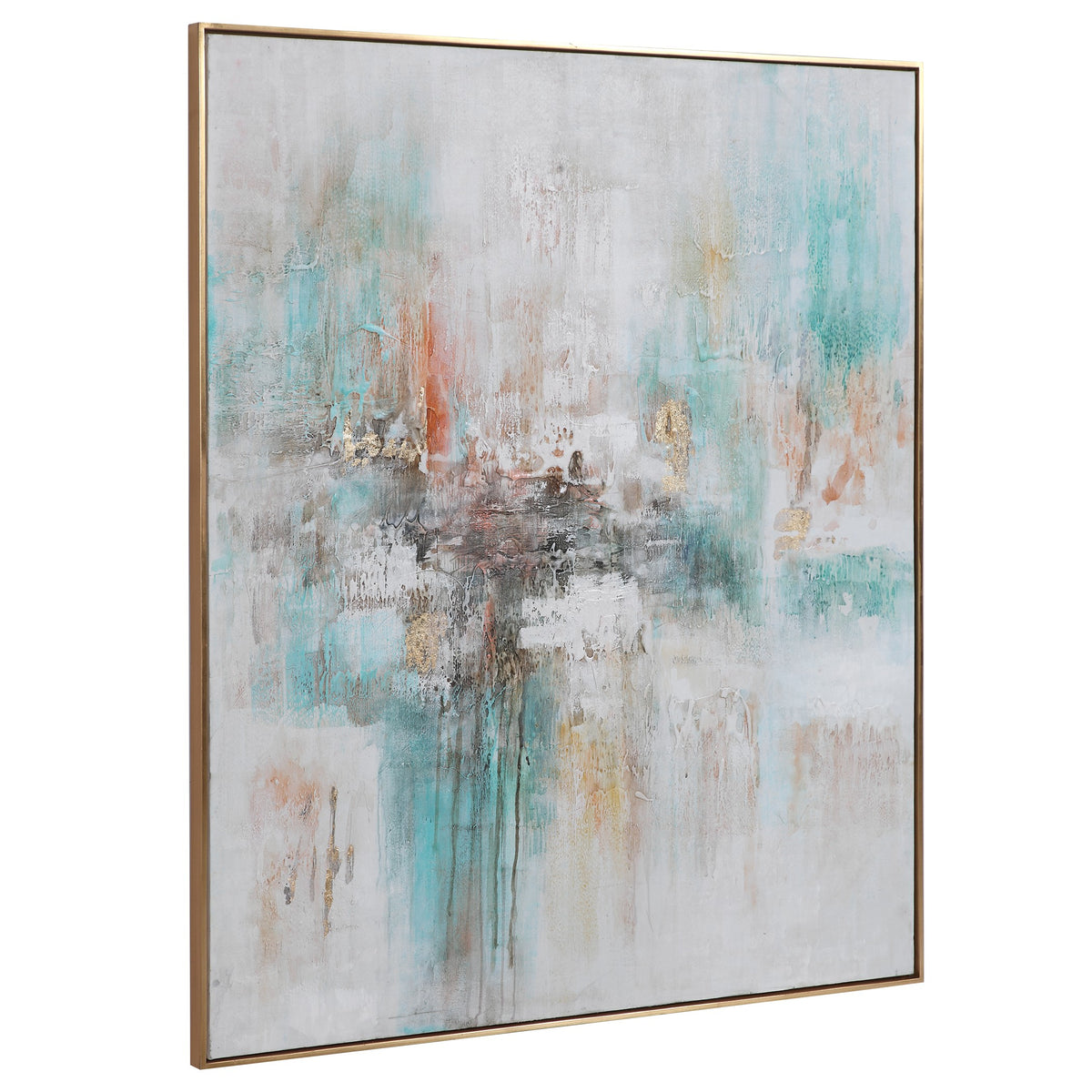 Vibrant Expression Hand Painted Art