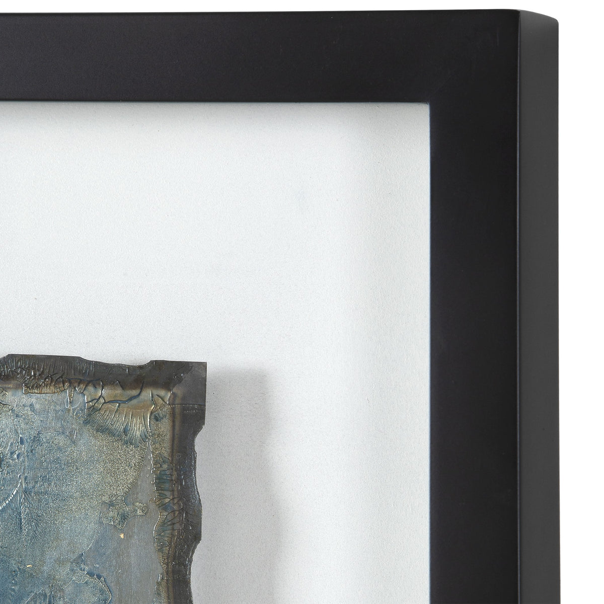 Glimmering Agate Shadow Boxes – Set of 2